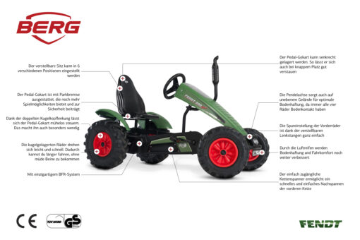BERG Fendt BFR-3 ab 5-6 Jahren (07.21.04.00) " – Bild 2