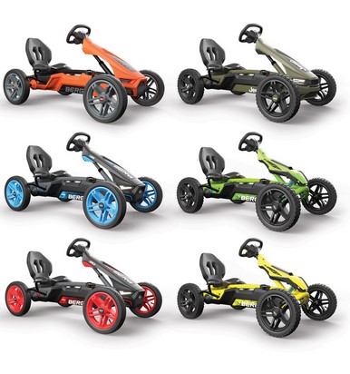 Berg Buddy B-Orange ab ca. 3- 8 Jahre + Anhänger + Kupplung . –  Breuergokarts – Spielspass für Kids, Gokarts, Berg Toys